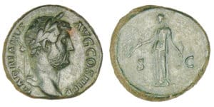 Hadrien - As (134/138, Rome) Diane Hadrien - As (134/138, Rome) Diane
