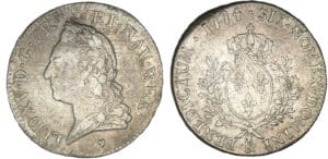Louis XV - Ecu à la vieille tête 1774 & (Aix) Louis XV - Ecu à la vieille tête 1774 & (Aix)