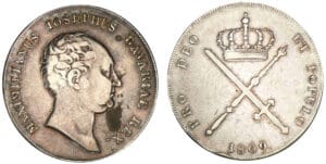Allemagne - Bavière - Maximilien I Joseph - Thaler 1809 Allemagne - Bavière - Maximilien I Joseph - Thaler 1809