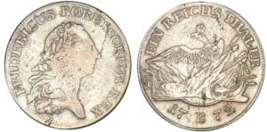 Allemagne - Prusse - Frédéric II - Thaler 1772 B Allemagne - Prusse - Frédéric II - Thaler 1772 B
