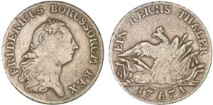 Allemagne - Prusse - Frédéric II - Thaler 1771 A (Berlin) Allemagne - Prusse - Frédéric II - Thaler 1771 A (Berlin)
