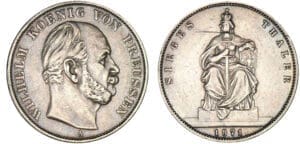 Allemagne - Prusse - Guillaume Ier - Thaler 1871 A (Berlin) Allemagne - Prusse - Guillaume Ier - Thaler 1871 A (Berlin)