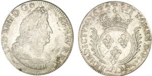Louis XIV - Ecu aux palmes 1694 A (Paris)