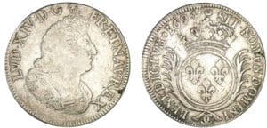 Louis XIV - Ecu aux palmes 1694 CC (Besançon)