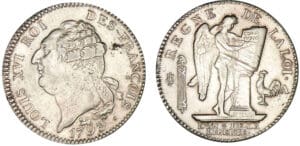 Ecu de 6 livres type FRANCOIS 1793 A (Paris)