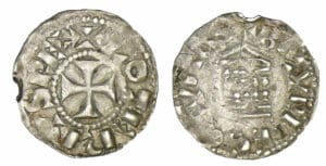 Lothaire II - Denier (Bourges) Lothaire II - Denier (Bourges)