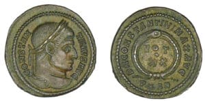 Constantin 1er - Nummus (322/324, Arles)