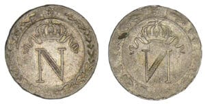 10 centimes Napoléon I - Frappe incuse