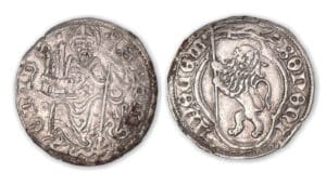 Italie - Grosso d'argent au lion.