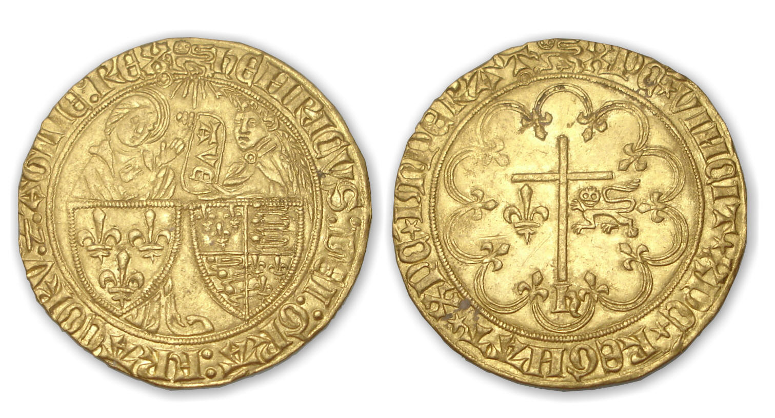HENRY VI DE LANCASTRE - Salut d'or (Rouen) HENRY VI DE LANCASTRE - Salut d'or (Rouen)