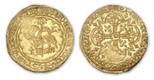 Charles VI - Agnel d'or (St-Lô)