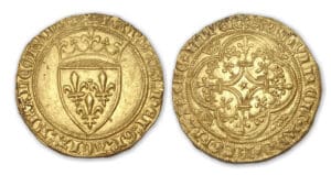 Charles VI - Ecu d'or à la couronne (Montpellier)