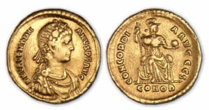 Valentinien II - Solidus (375-382, Constantinople) Valentinien II - Solidus (375-382, Constantinople)