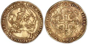 Jean II Le Bon - Franc or à cheval