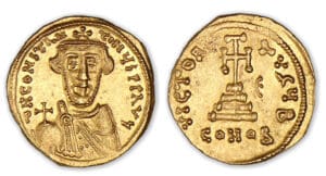Constans II - Solidus (641-668) Constantinople