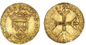 Dombes - Louis II de Montpensier - Double écu d'or ou pistole 1578 (Trévoux)