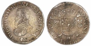 Brabant - Philippe II - Ecu 1573 (Anvers)
