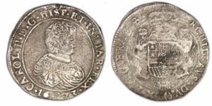 Brabant - Charles II - Ducaton 1673 (Bruxelles)