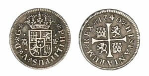 Espagne - Philippe V - Real 1740 JF (Madrid)