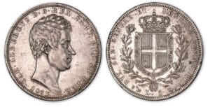 Italie - Sardaigne - Carlos Alberto 1837 (Gênes).