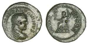 Caracalla - Bronze (211-217, Macédoine - Stobi) La Jupiter Caracalla - Bronze (211-217, Macédoine - Stobi) La Jupiter