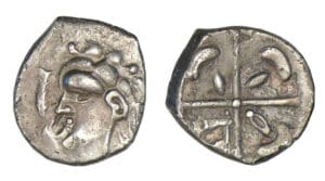 TECTOSAGES - Drachme à la tête romanisée (121-52 av J.-C.)