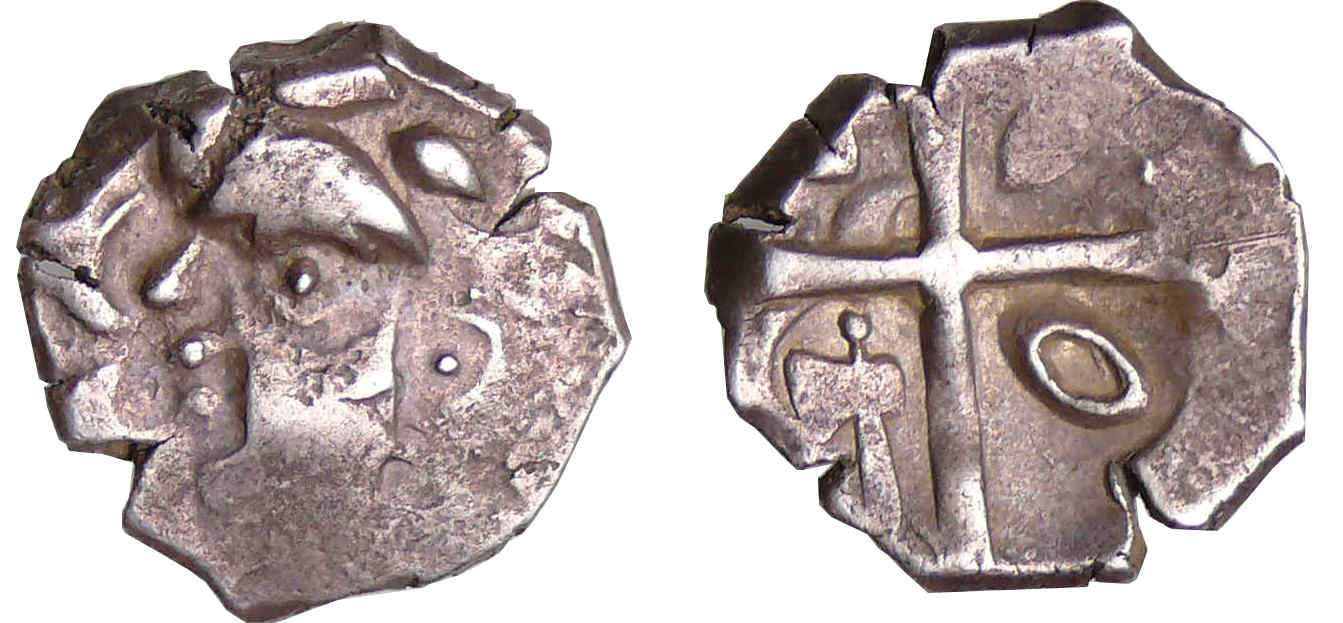 Tectosages - Drachme à la tête cubiste (121-52 av J.-C.) Tectosages - Drachme à la tête cubiste (121-52 av J.-C.)