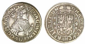 Allemagne - Brandebourg - Georg Wilhelm - 1/4 thaler 1624