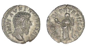 Lucius Vérus - Denier (163, Rome) Lucius Vérus - Denier (163, Rome)