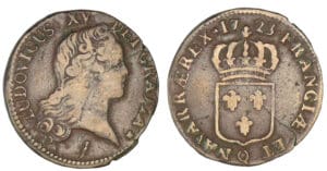 Louis XV - Sol au buste enfantin 1723 Q (Perpignan)