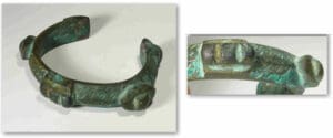 Romain - Bracelet en bronze - IIIème-Vème siècle ap. J.-C. Romain - Bracelet en bronze - IIIème-Vème siècle ap. J.-C.