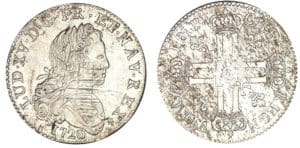 Louis XV - Petit louis d'argent 1720 C (Caen)