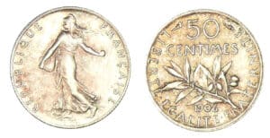 50 centimes Semeuse 1906 50 centimes Semeuse 1906