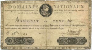 Assignat de 100 livres - Emission du 29 sept. 1790