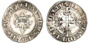 Charles VI - Gros florette (Romans)