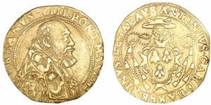 Comtat venaissin - Urbain VIII - Quadruple écu d'or 1642 (Avignon)