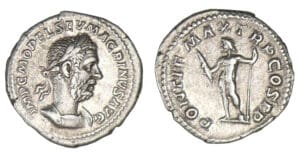 Macrin - Denier (217, Rome) Macrin - Denier (217, Rome)
