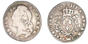 Louis XV - Dixième d'écu au bandeau du Béarn 1766 (Pau)