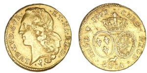 Louis XV - Double louis d'or au bandeau 1755 (Pau)