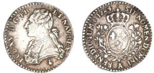 Louis XVI - Dixième d'écu au buste habillé 1784 A (Paris)