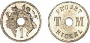 1 centime projet nickel sd (1889)