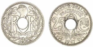 25 centimes Lindauer - Cmes souligné 1917 25 centimes Lindauer - Cmes souligné 1917
