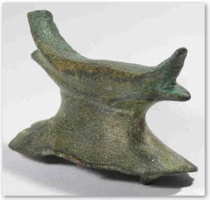 Romain - Applique en bronze - IVème-Vème siècle ap. J.-C. Romain - Applique en bronze - IVème-Vème siècle ap. J.-C.