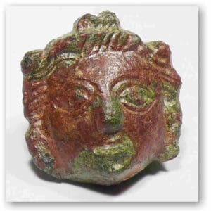 Romain - Applique en bronze - IVème-Vème siècle ap. J.-C. Romain - Applique en bronze - IVème-Vème siècle ap. J.-C.