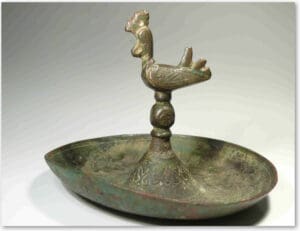Epoque byzantine - Coupelle en bronze - Xème-XVIIIème siècle ap. J.-C.