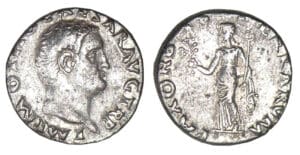 Othon - Denier (69, Rome) La Paix