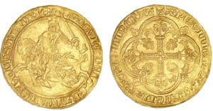 Flandre - Louis de Male - Franc à cheval d'or (Gand ou Malines)