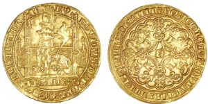 Flandre - Louis de Male - Lion heaumé d'or (Gand)