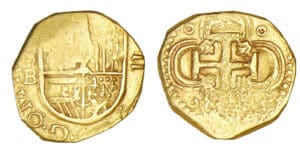Espagne - Philippe III - Escudo 1610 à 1613 SB (Séville)