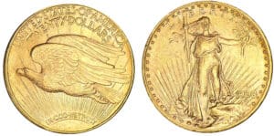 Etats-Unis - 20 dollars Saint-Gaudens 1908 D